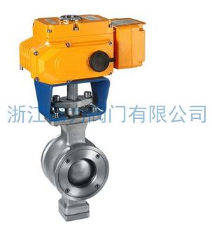 對夾式V型球閥冷卻水系統的閥門!